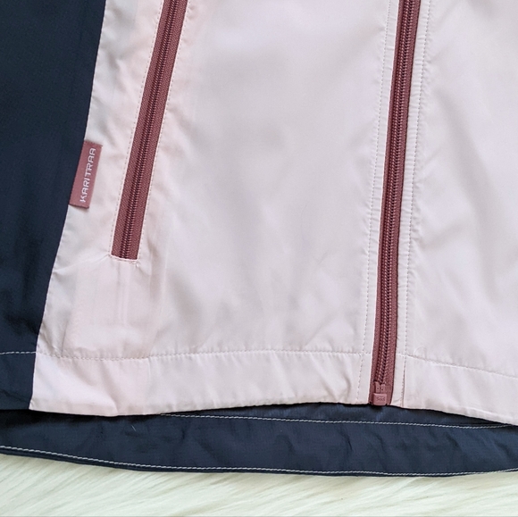 Kari Traa Nora Lightweight Windbreaker Jacket In Pearl Pink | M - Picture 13 of 16